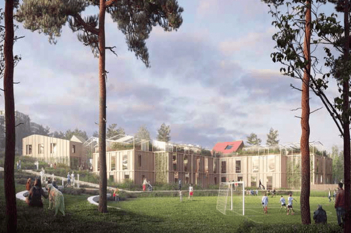 Med forslaget Den grønne landsby vant 3RW og Nord arkitekter den begrensede arkitektkonkurransen om Furuset Hageby. Utbygger er Oslo kommune ved Sykehjemsetaten og Omsorgsbygg Oslo KF. 